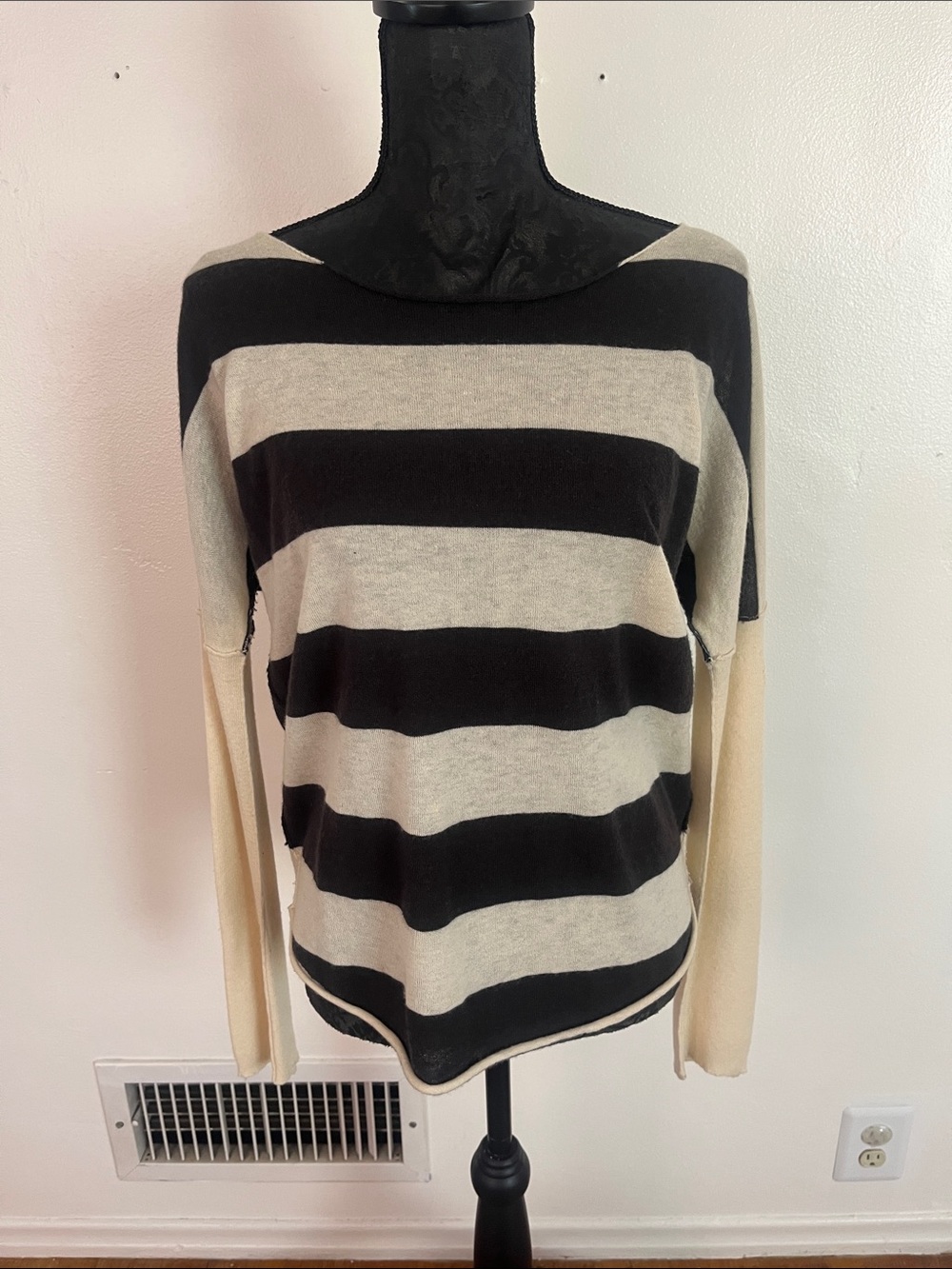 Brochu Walker striped long sleeve top